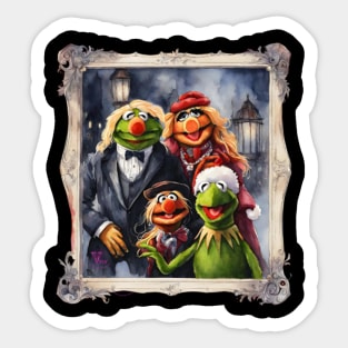 Muppets family portrait Sticker